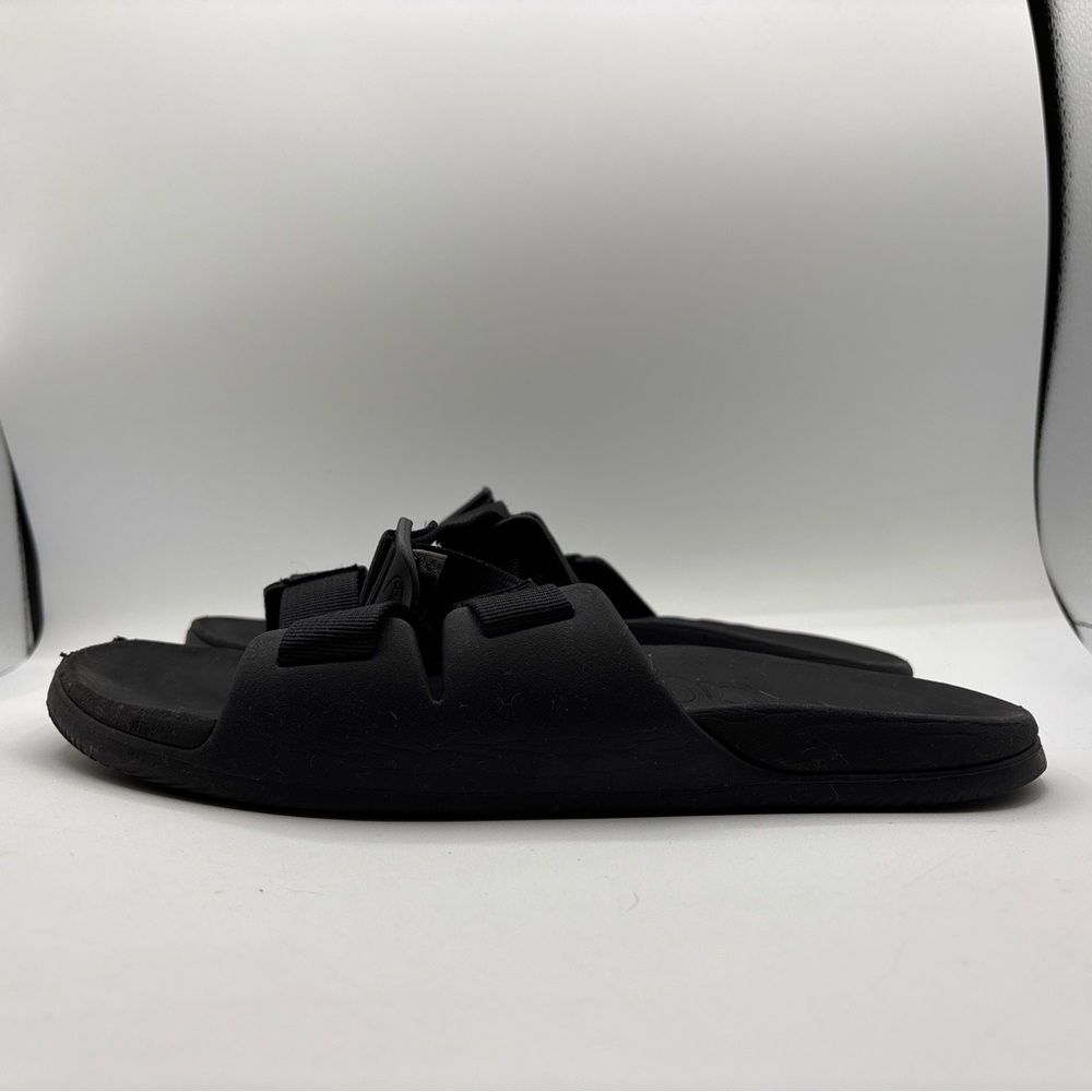 Chaco Chilllos Slide‎ Sandals Black Men’s Size 12 Lightweight Comfort JCH107089